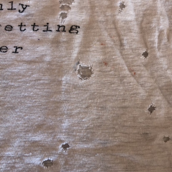 10 / $10 Forever 21 distressed top - Picture 12 of 12